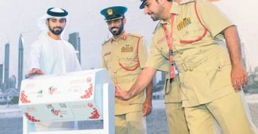 Prize for driving in Dubai