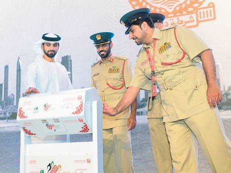 Prize for driving in Dubai